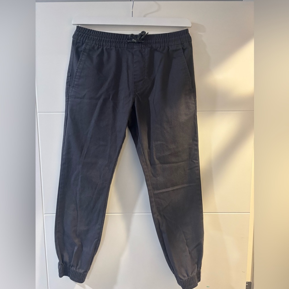 Volcom Boys Frickn Slim Joggers in Grey